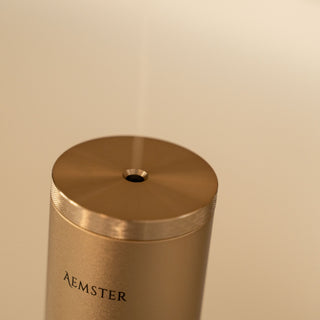 Bundle: Haevn Charge Gold starter set – Diffuser + Wanaka Woods scent (15 ml)
