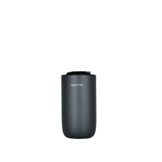 Black aroma diffuser with Aemster logo